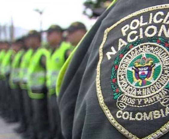 Policía Nacional de Colombia logo. Foto: Colprensa.