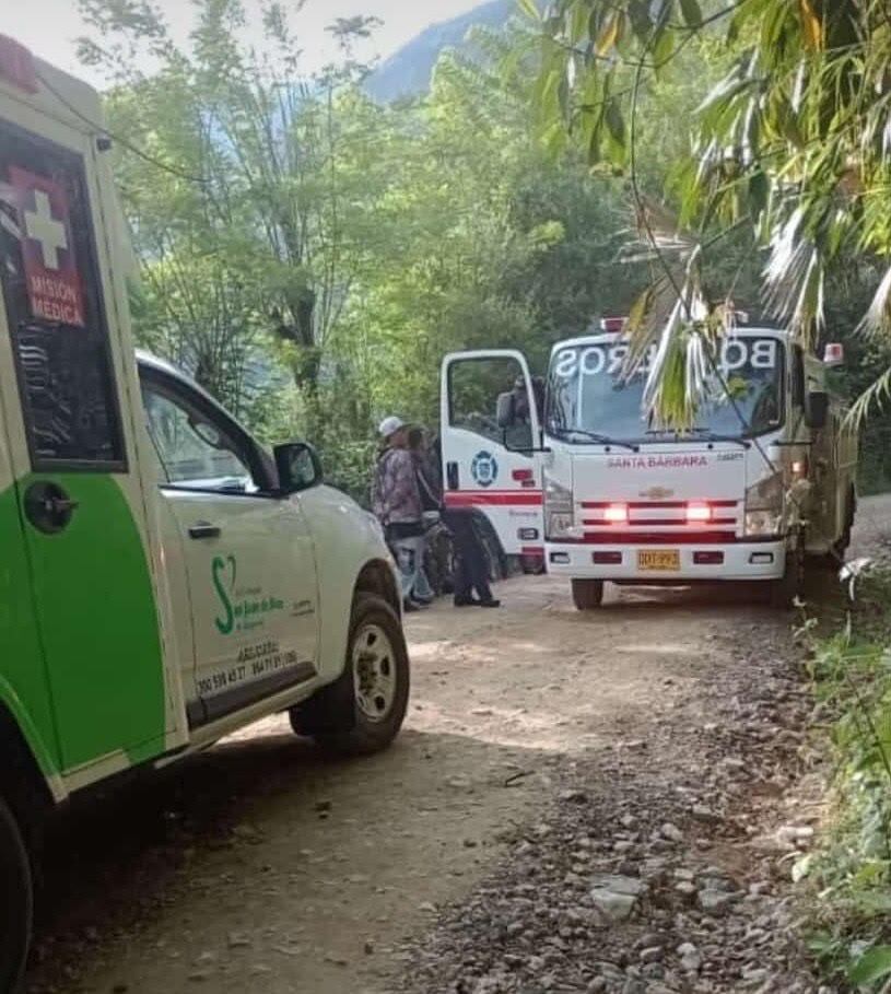 En el accidente diez personas resultaron heridas. Foto: Denuncias Antioquia.