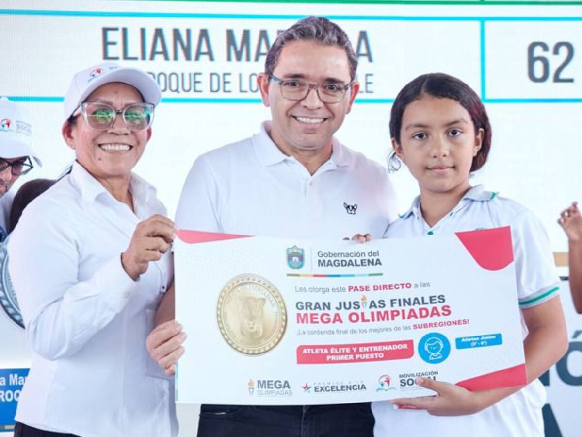Gobernación del Magdalena premiará con viaje internacional a ganadores de Megaolimpiadas