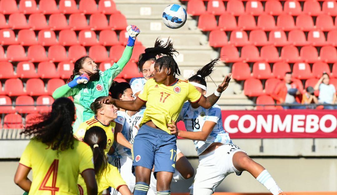 Empate entre Colombia y Argentina sub-20