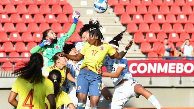 Empate entre Colombia y Argentina sub-20