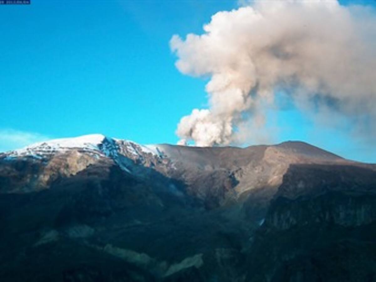 Continúan los sismos en el Volcán Nevado del Ruiz