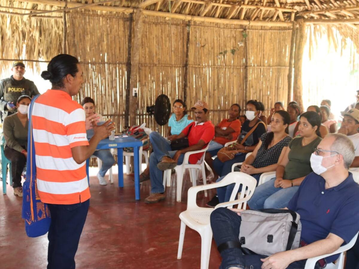 Instalada consulta previa para reparación colectiva a victimas en Berrugas, San Onofre