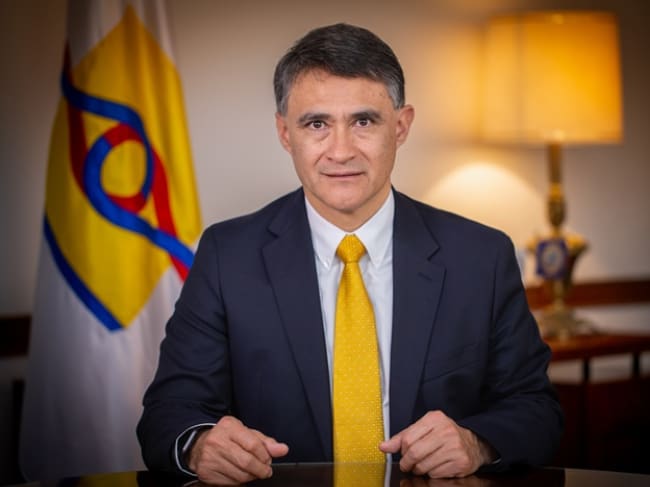 El director de Medicina Legal Ariel Emilio Cortés Martínez