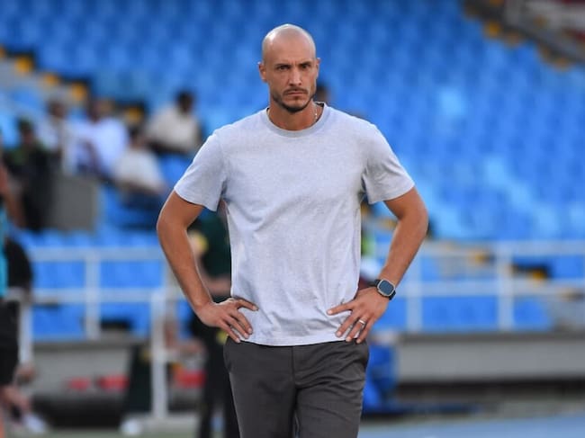 David González, técnico del América / Colprensa