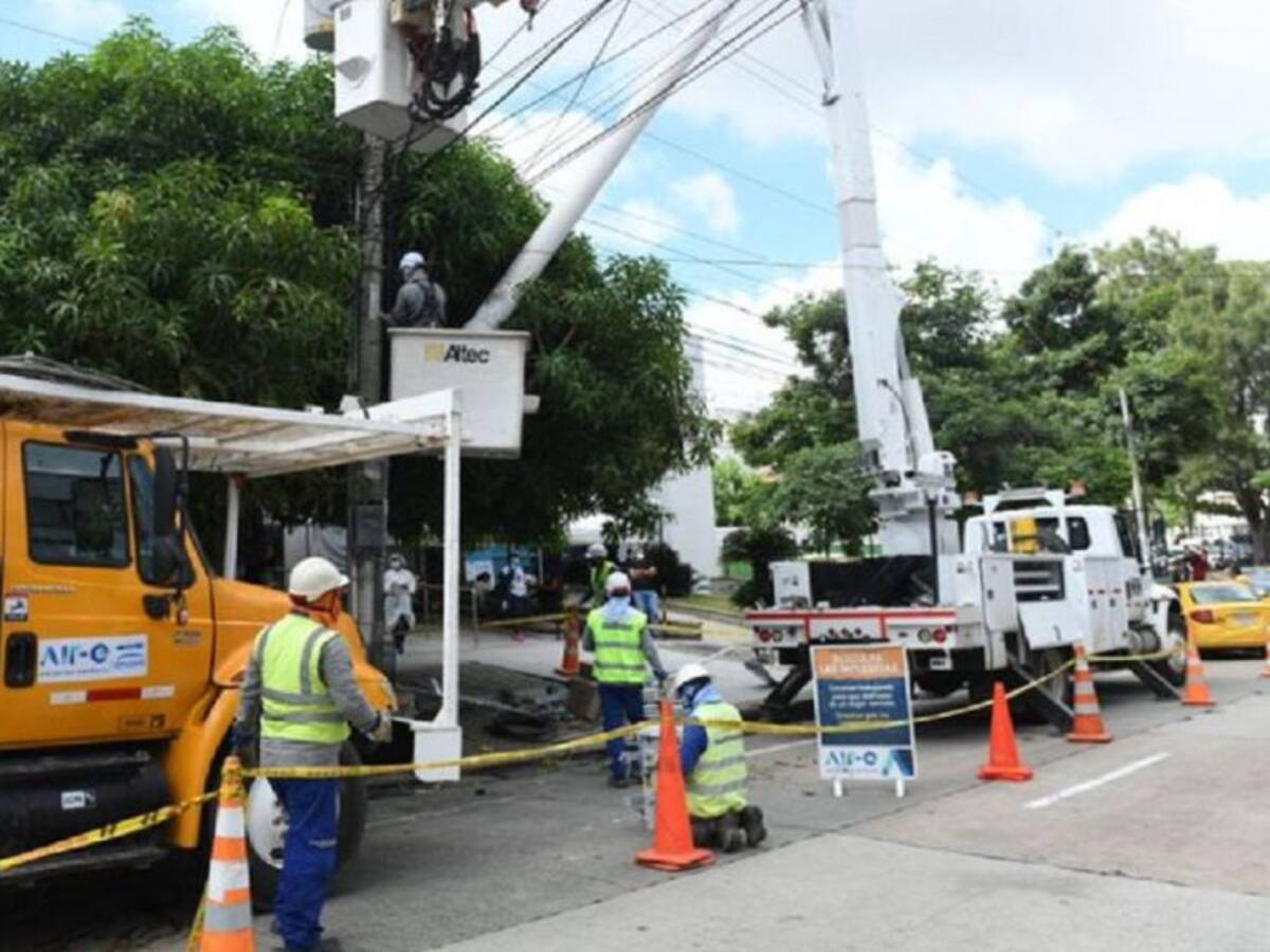 Los barrios de Barranquilla y Soledad que quedarán sin energía este lunes