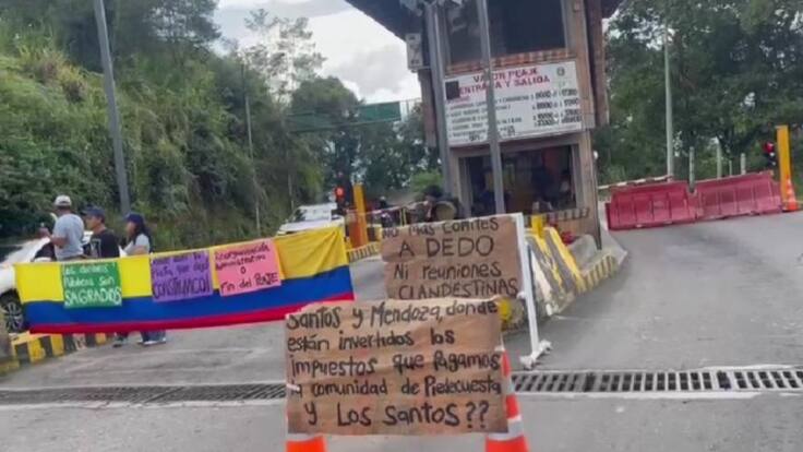 Oscar Andrés Villareal, vocero de la comunidad de Los Santos