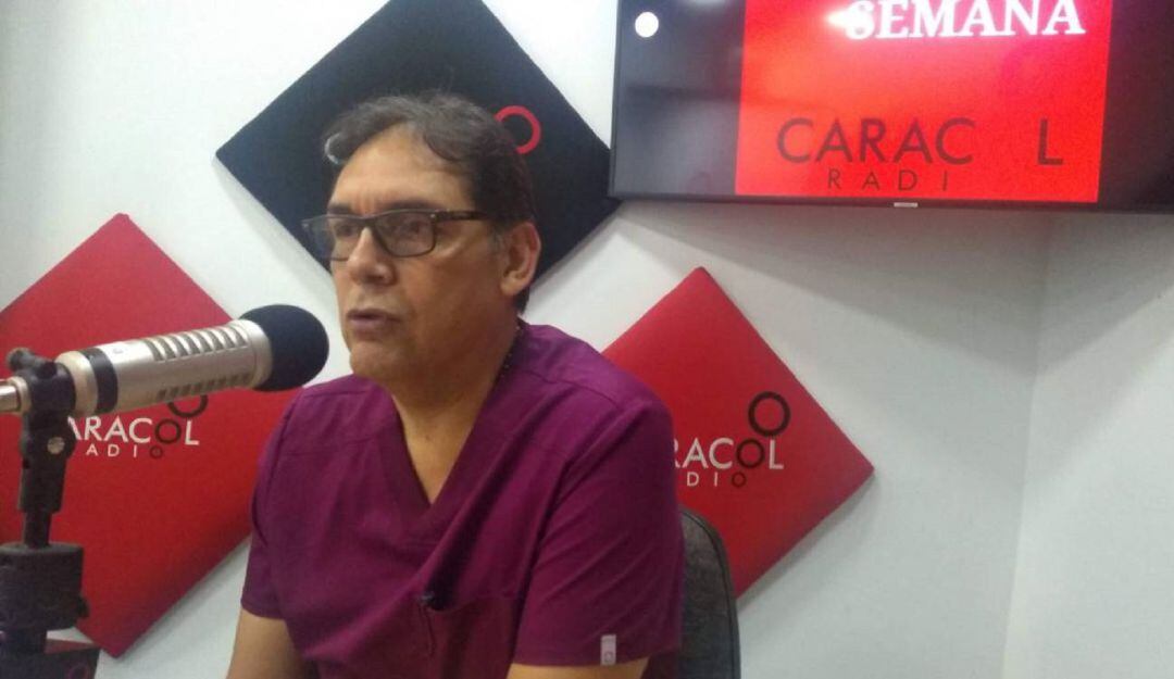Médico intensivista y neumólogo Harold Trujillo