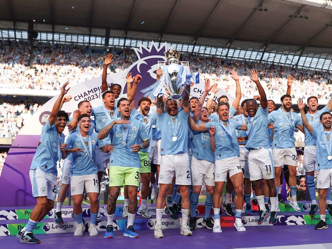 Manchester City.  (Photo by Naomi Baker/Getty Images)