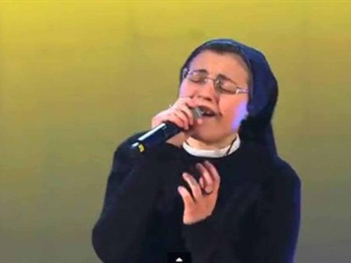 La monja Cristina es más popular que el Gangnam Style