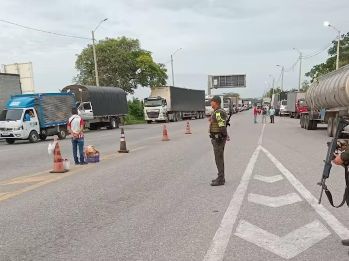 Habilitado paso por El Carmen de Bolívar tras acuerdo entre Gobierno y campesinos