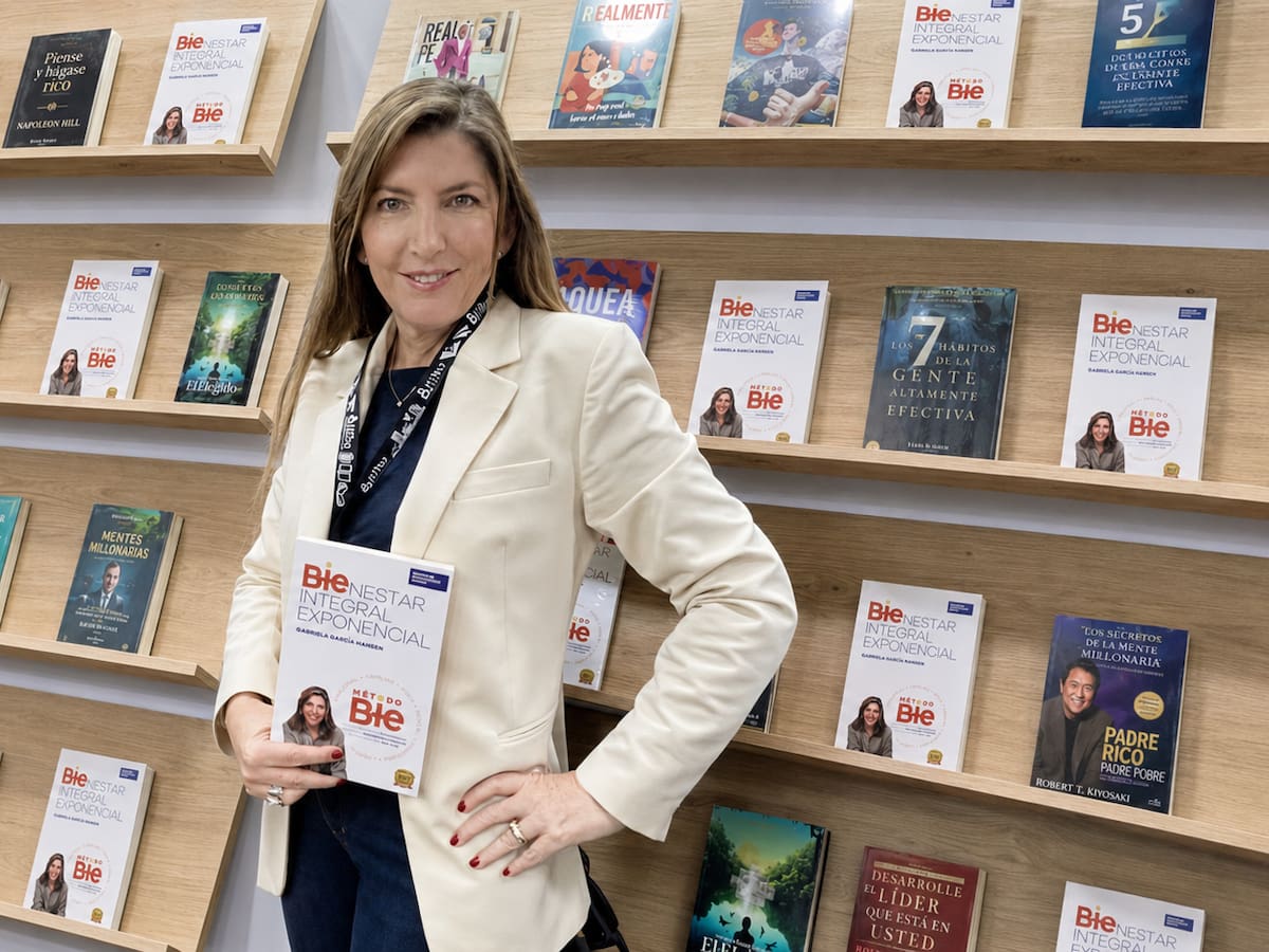 Gabriela García autora del libro Bienestar Integral Exponencial