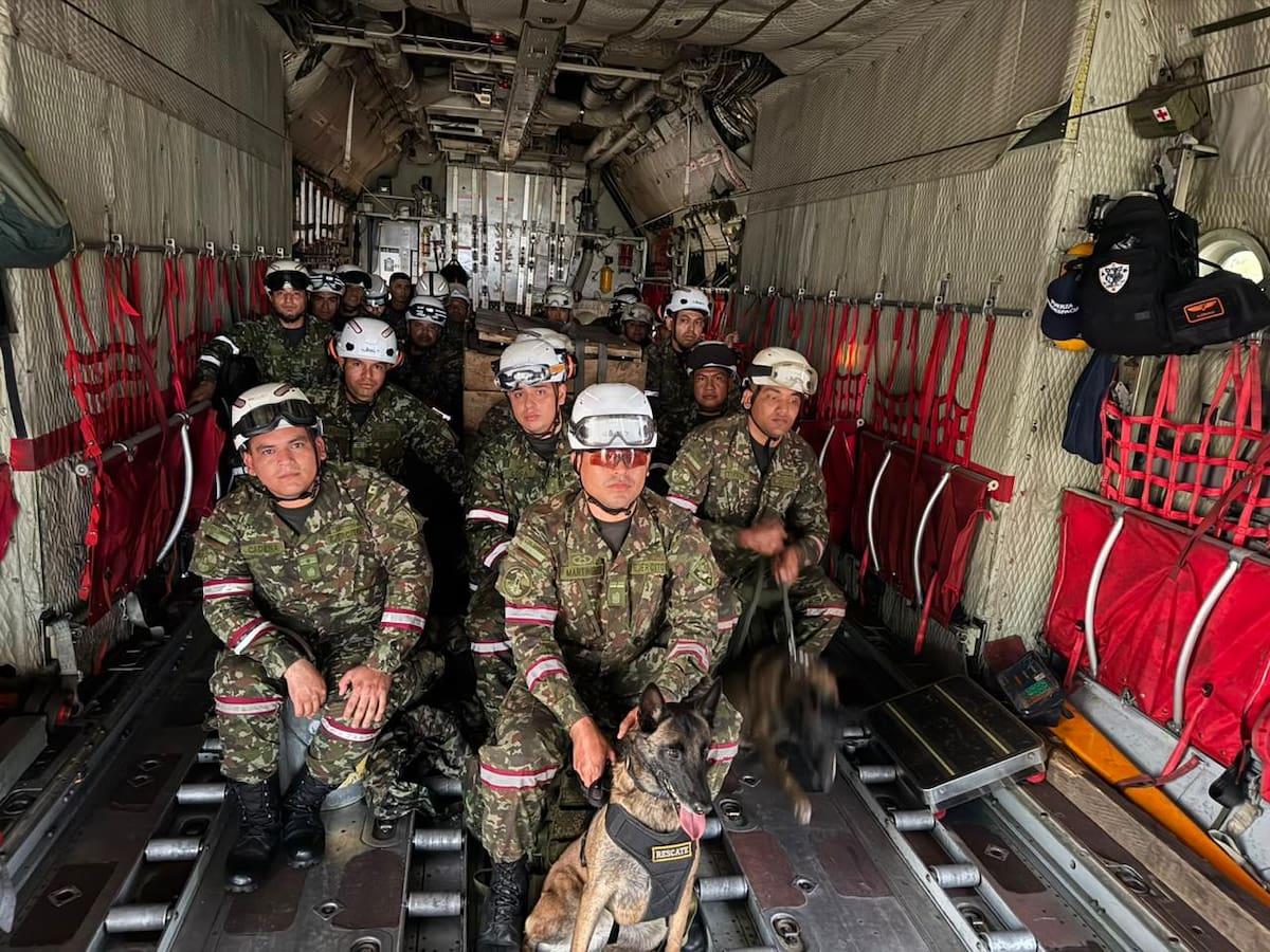 Ingenieros militares de la Quinta Brigada viajan a Cali a prestar apoyo tras la emergencia