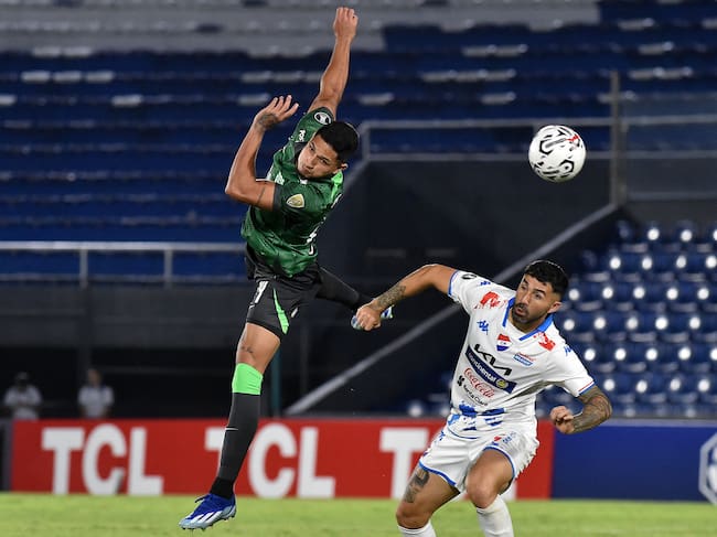 Atlético Nacional cayó 0-1 en su visita a Paraguay la semana pasada. (Photo by NORBERTO DUARTE/AFP via Getty Images)