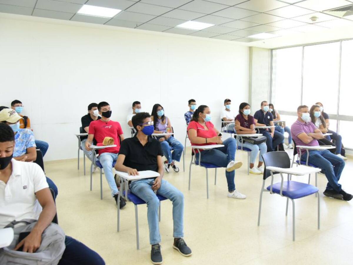 Estudiantes de Unimagdalena regresaron a clases presenciales