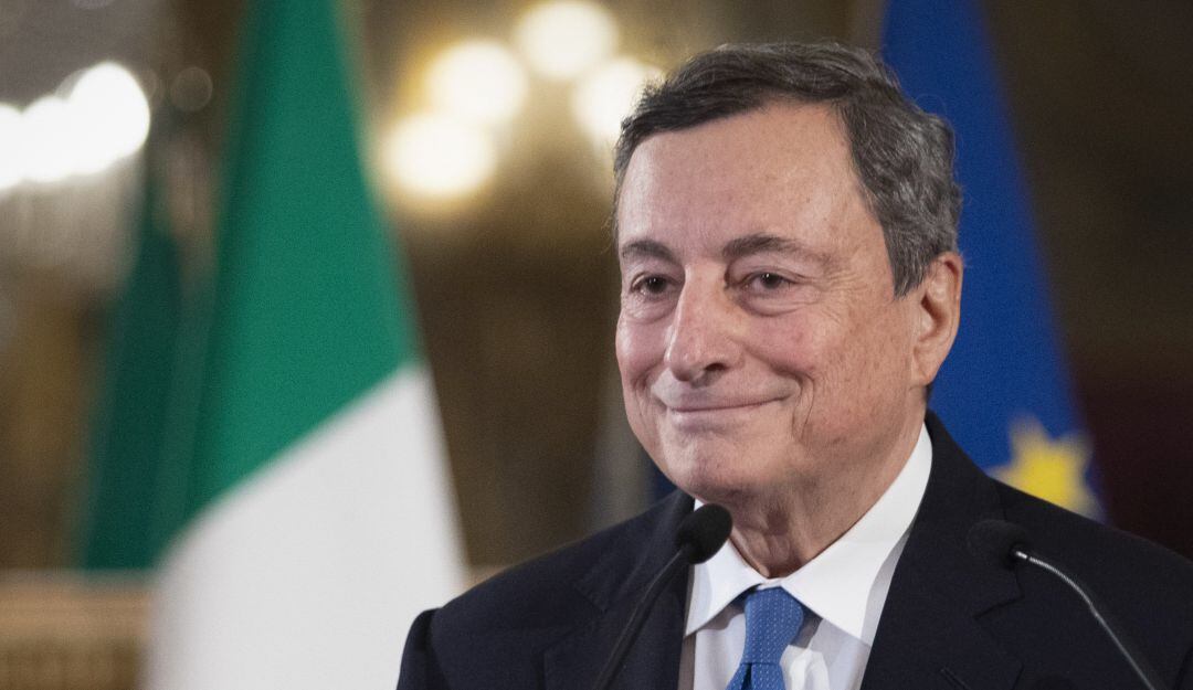 Mario Draghi, expresidente del Banco Central Europeo  