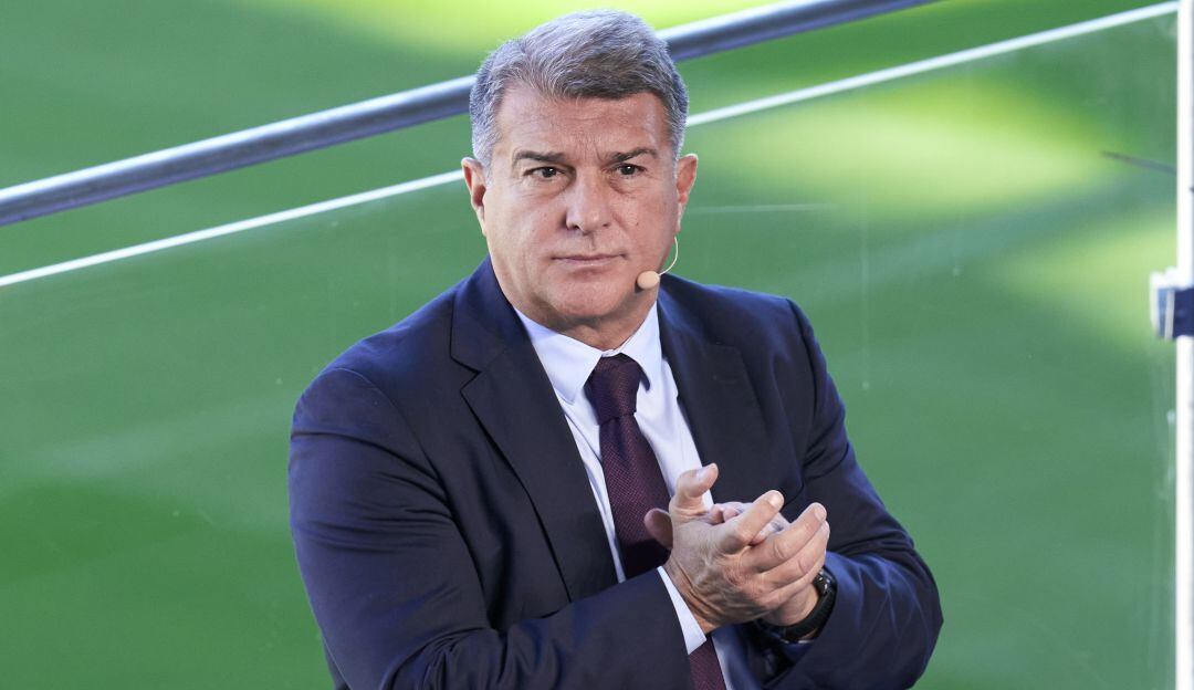 Joan Laporta, presidente del Barcelona.