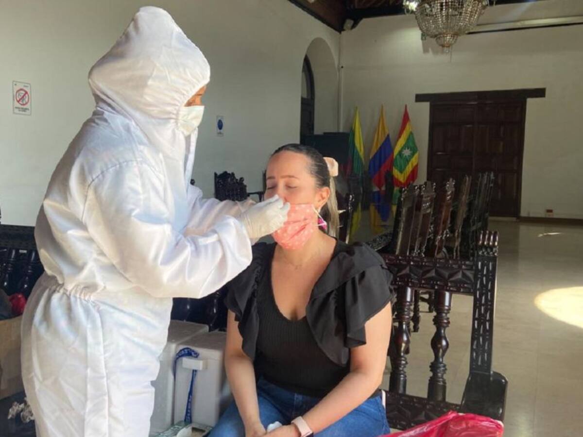 Realizan testeo masivo contra el Coronavirus en la Alcaldía de Cartagena