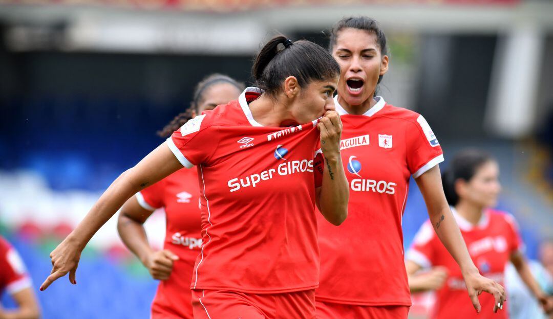 Catalina Usme con el América de Cali en 2021