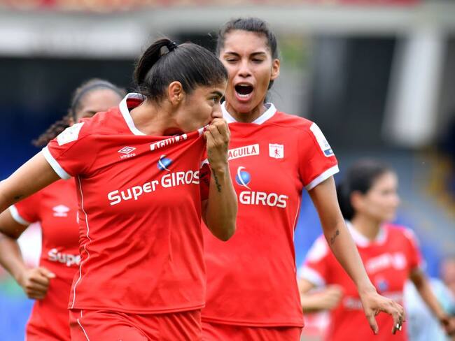 Catalina Usme con el América de Cali en 2021