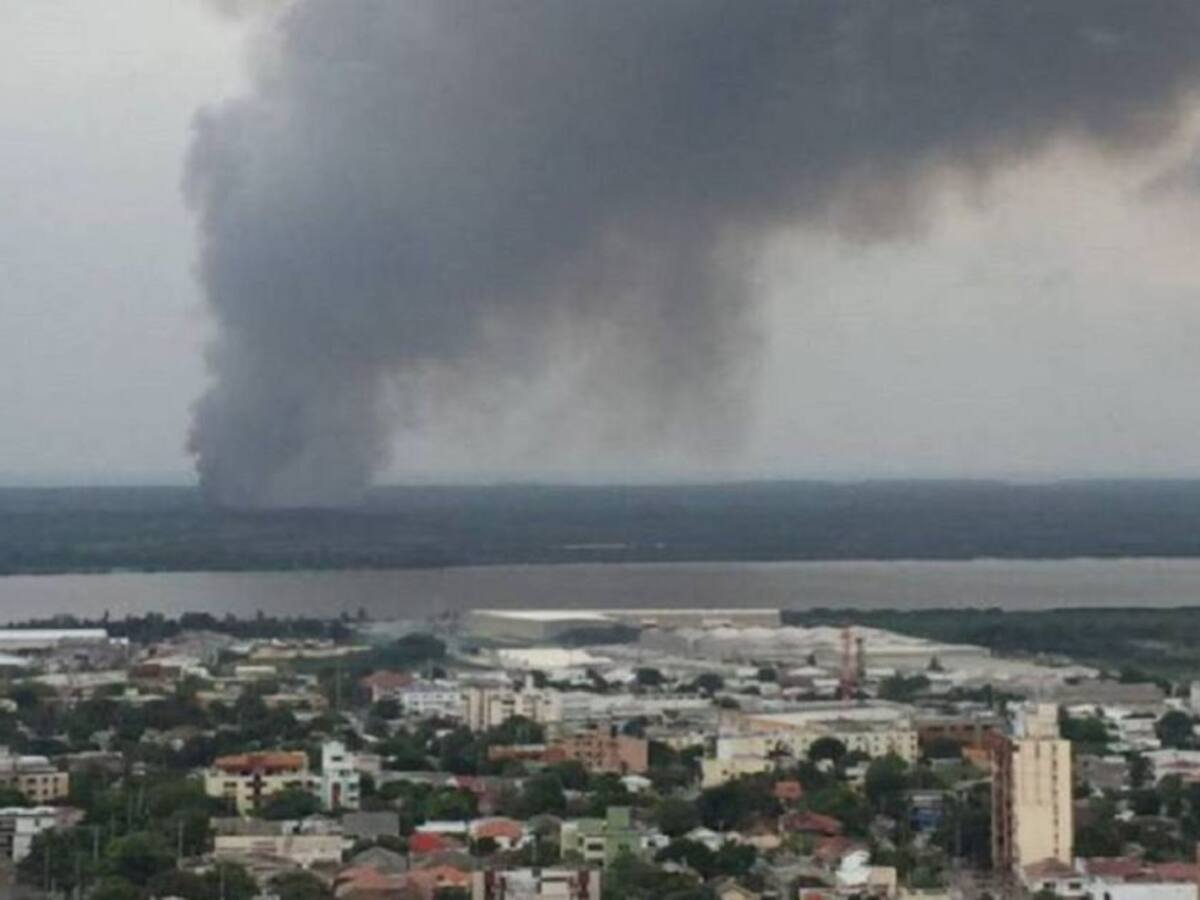 Declaran alerta en Barranquilla por quemas en el Parque Salamanca