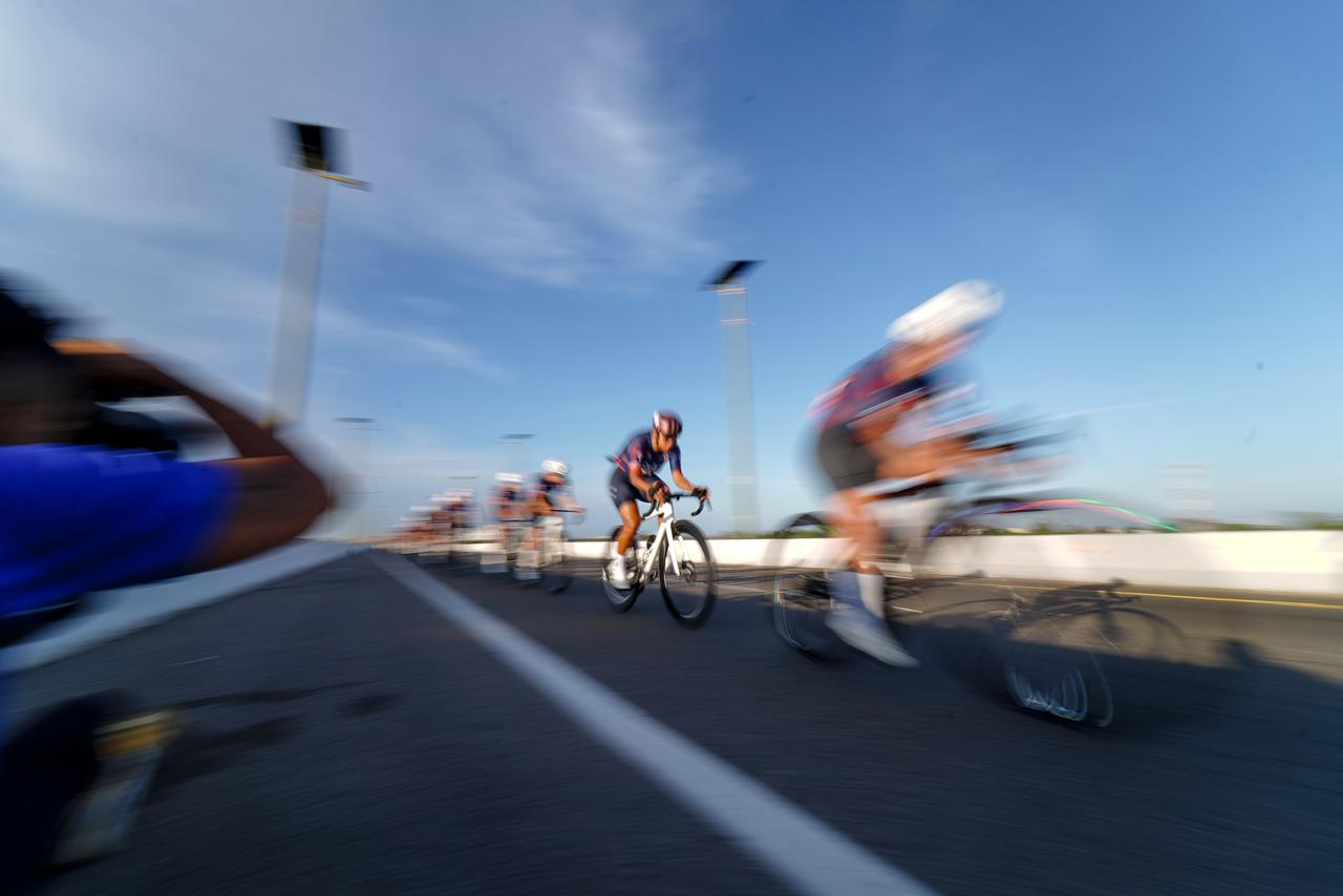 Más de 700 ciclistas, de toda Colombia, se tomaron la ciudad en el Reto Bici Cartagena 2025