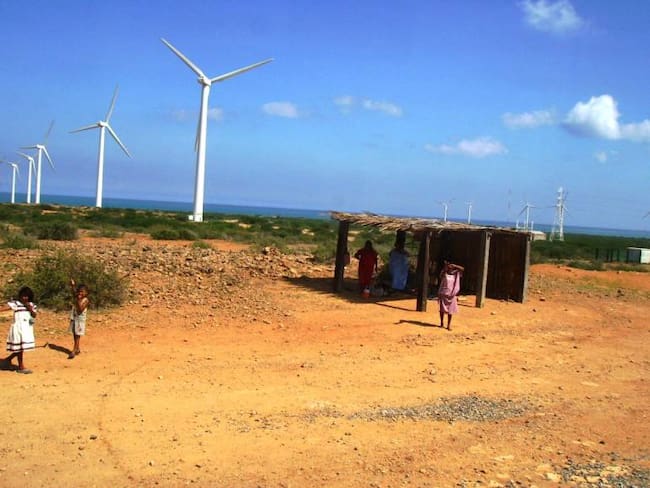Indígenas bloquean operación del parque eólico de EPM en La Guajira