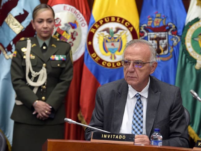 Ministro de Defensa, Iván Velásquez. Cortesía: MinDefensa.