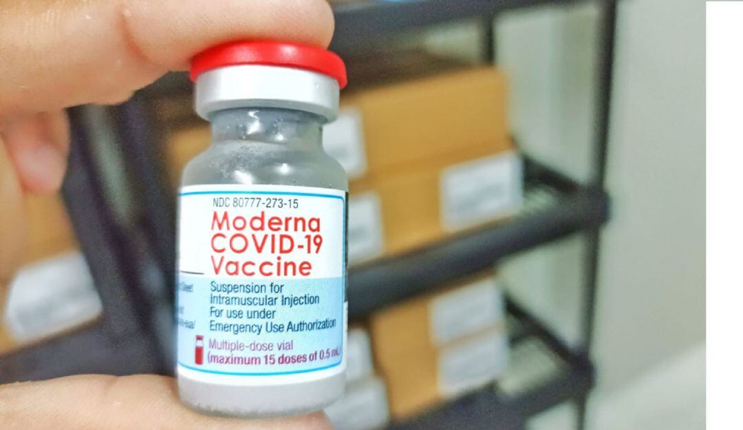 Vacunas Moderna llegaron al Tolima