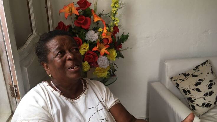 Doña Lorenza la mujer que visitó el Papa Francisco en Cartagena