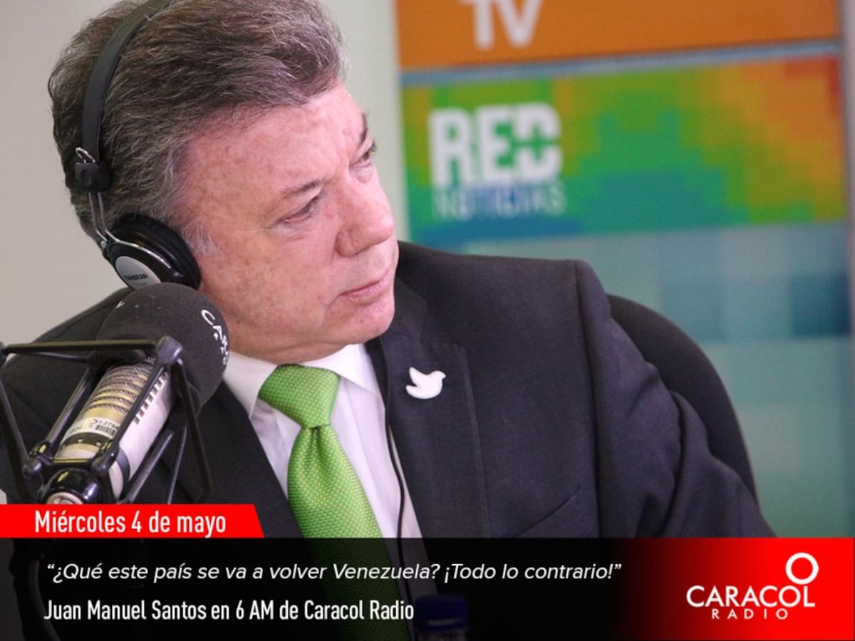 El presidente se refirió a las comparaciones que se hacen con el país vecino, a propósito de la situación económica.