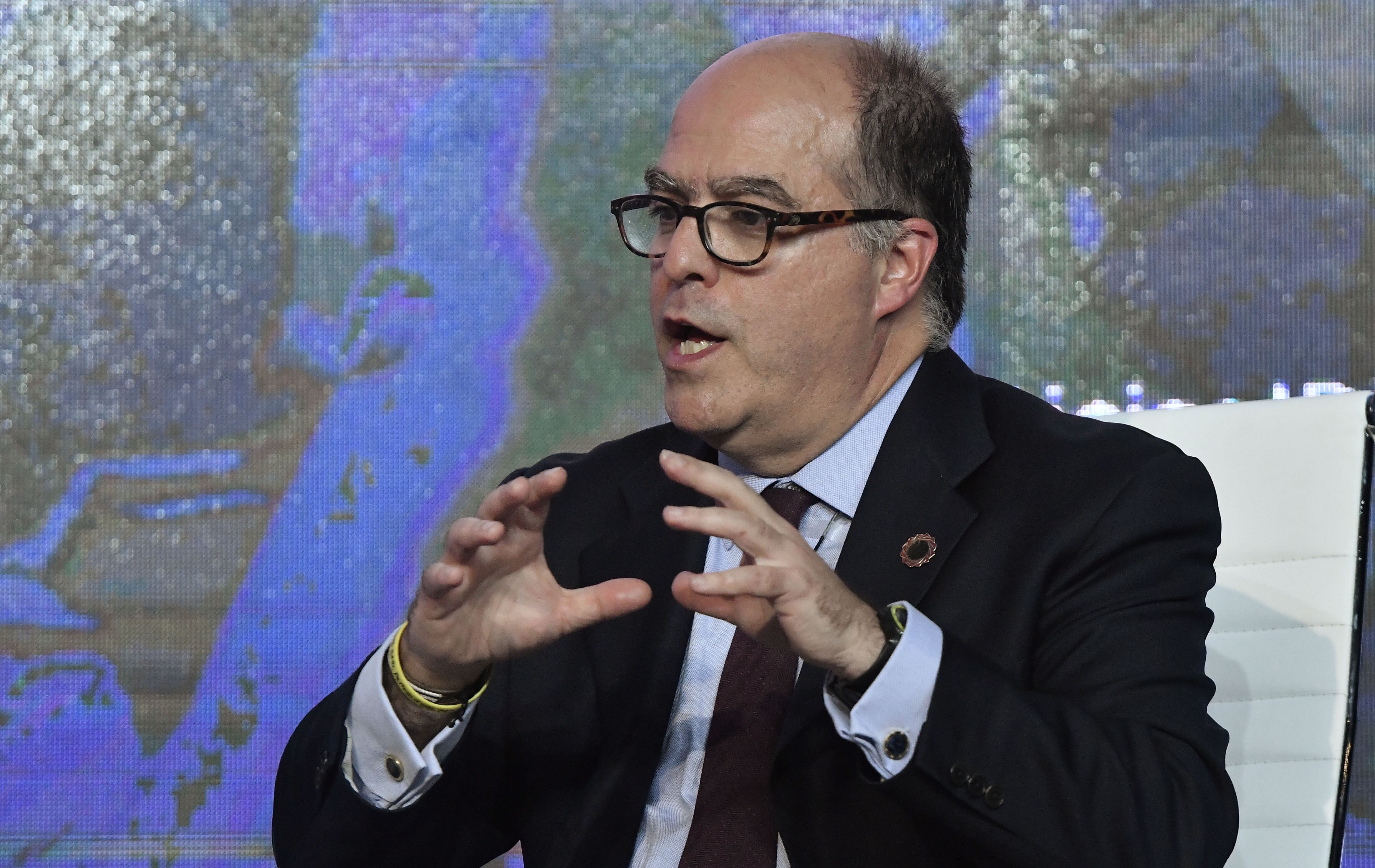 BOGOTA, COLOMBIA - MAY 13: Julio Borges​, Ambassador of Venezuela to the Lima Group attends the panel 'Unveiling Populism in Latin America: Lessons for Democracyt' during the afternoon session at the 2019 Concordia Americas Summit in Bogota on May 13, 2019. (Photo by Gabriel Aponte/Getty Images for Concordia Summit)