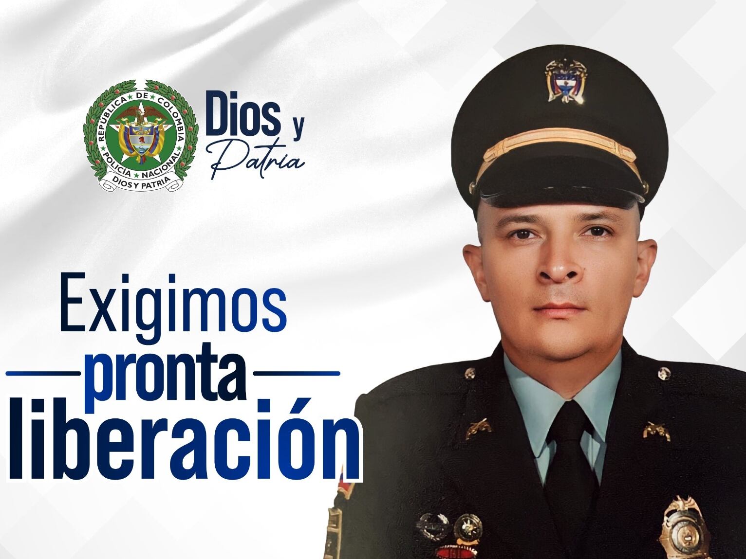 Policía secuestrado en Nariño - Foto: Policía Nacional