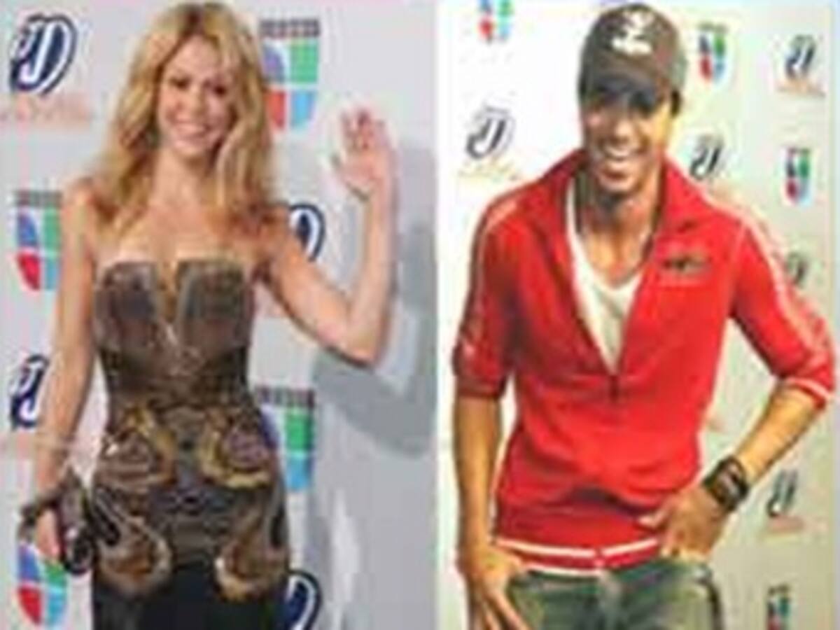 Enrique Iglesias y Shakira protagonizan duelo de nominaciones en Billboard