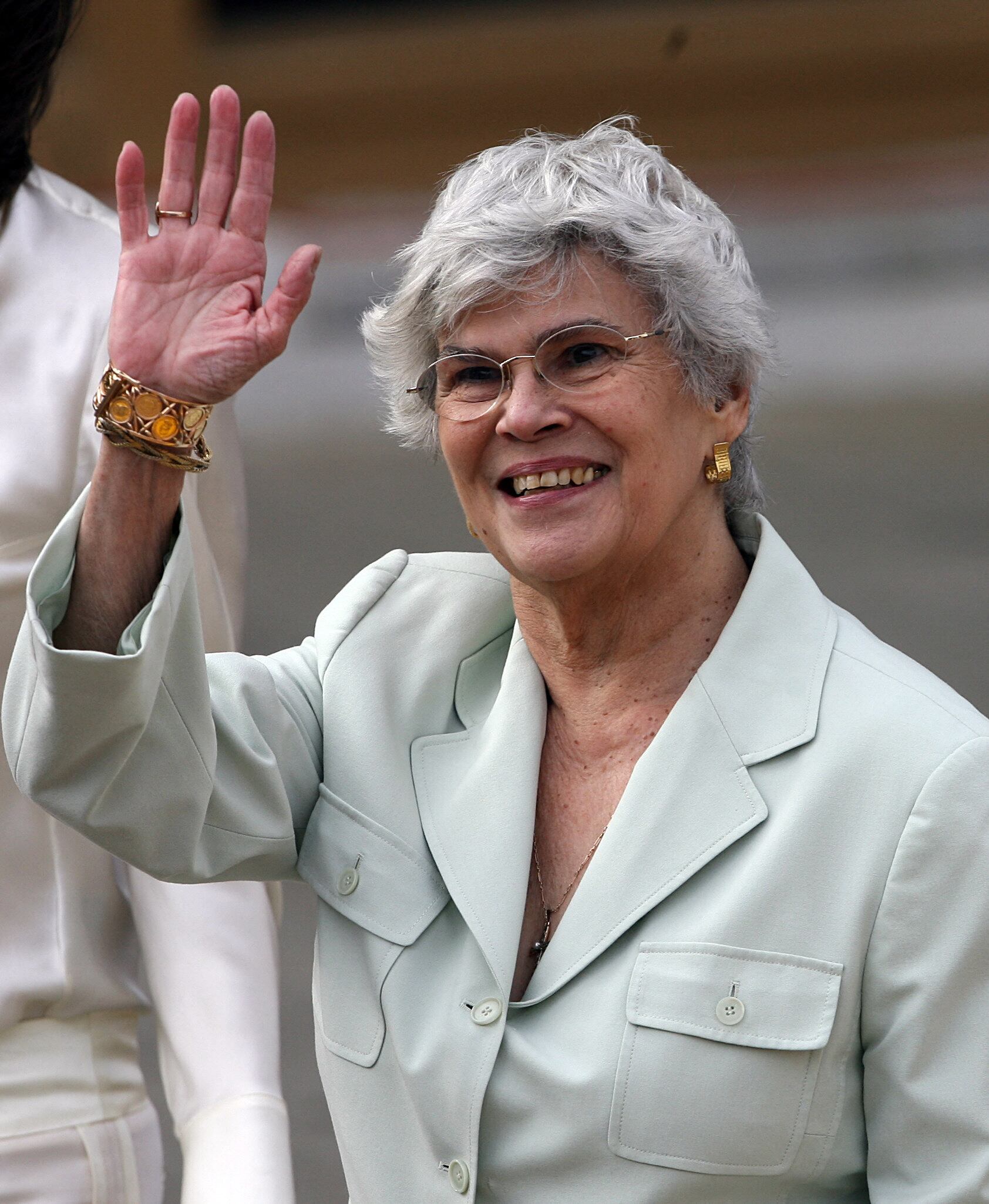 La expresidenta de Nicaragua,  Violeta Barrios. 
(Foto:   YURI CORTEZ/AFP via Getty Images)