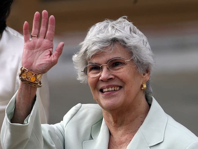 La expresidenta de Nicaragua,  Violeta Barrios. 
(Foto:   YURI CORTEZ/AFP via Getty Images)