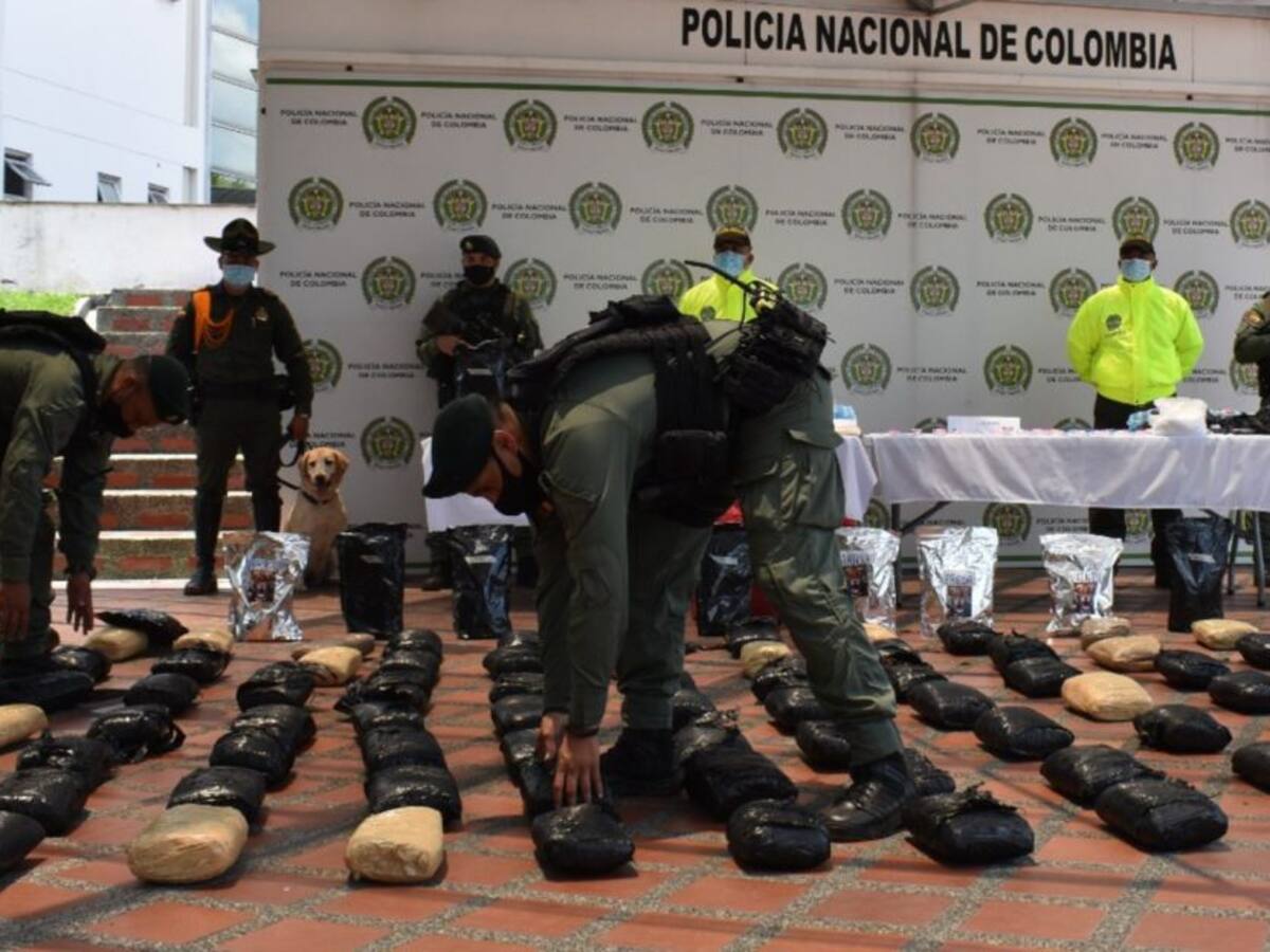 Cargamento de droga fue incautado en zona rural de Dosquebradas, Risaralda
