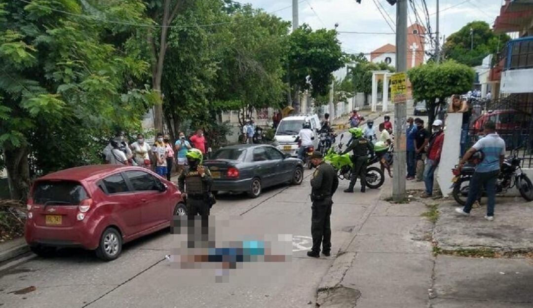Al parecer, la víctima del hurto puso resistencia, sacó un arma de fuego que portaba y le propinó un balazo al supuesto delincuente