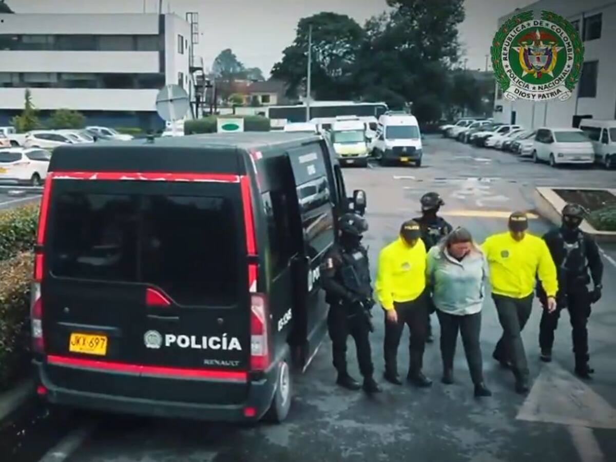 Capturan a alias “La Tía”, acusada de lavar más de 45 mil millones de pesos