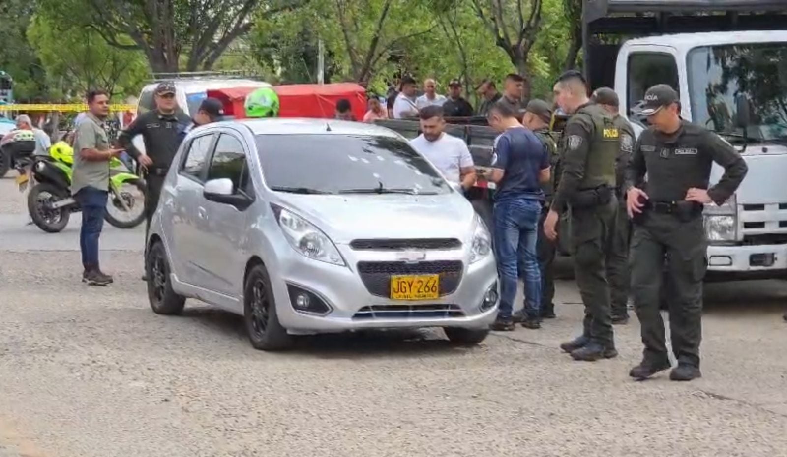 Hombre fue asesinado a disparos en el barrio La Victoria de Cúcuta. / Foto: Cortesía.