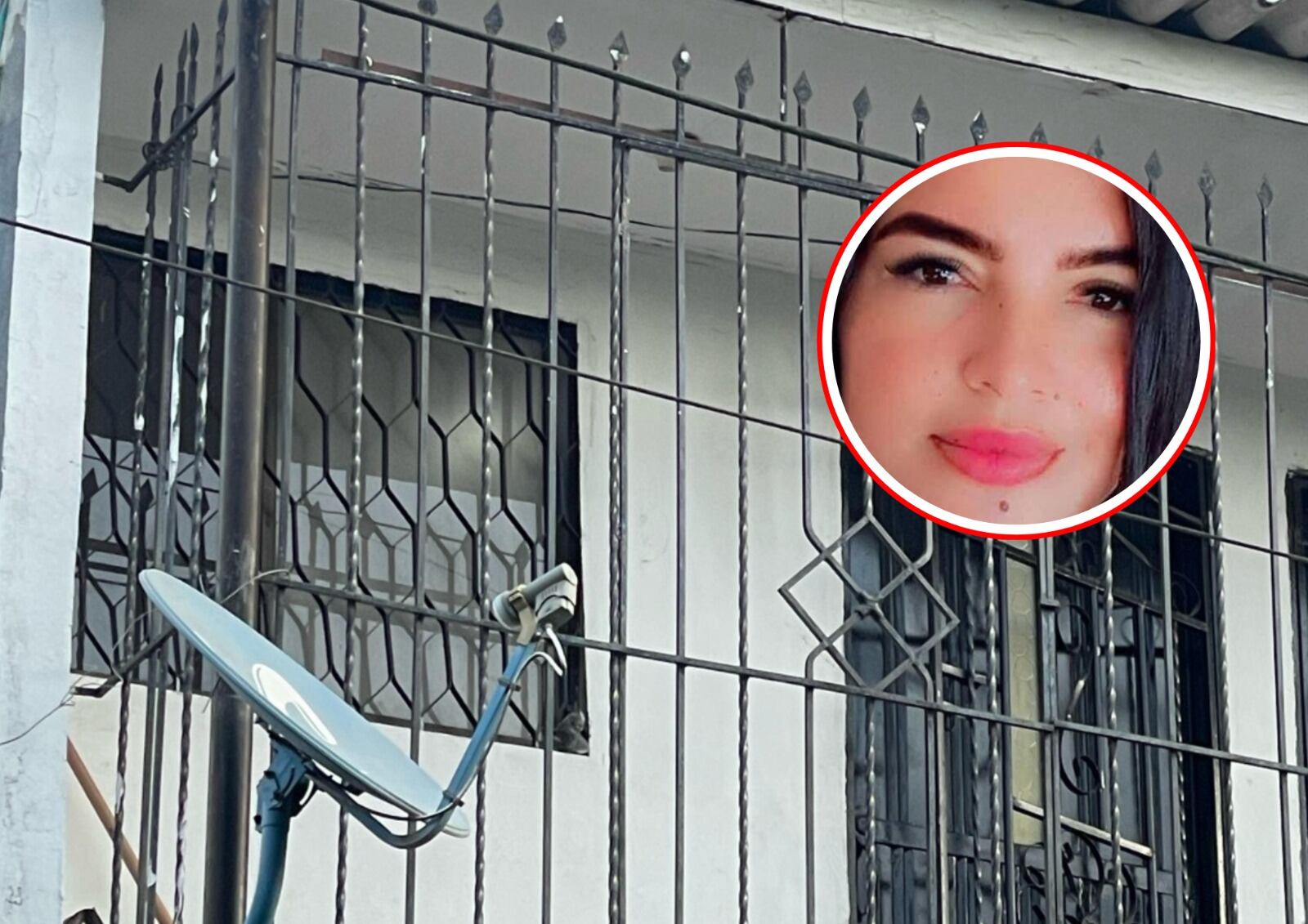 Casa donde fue hallada la mujer sin vida: Foto: cortesía.