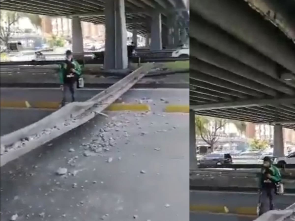 Tractocamión causó accidente en puente de la calle 116 en Bogotá