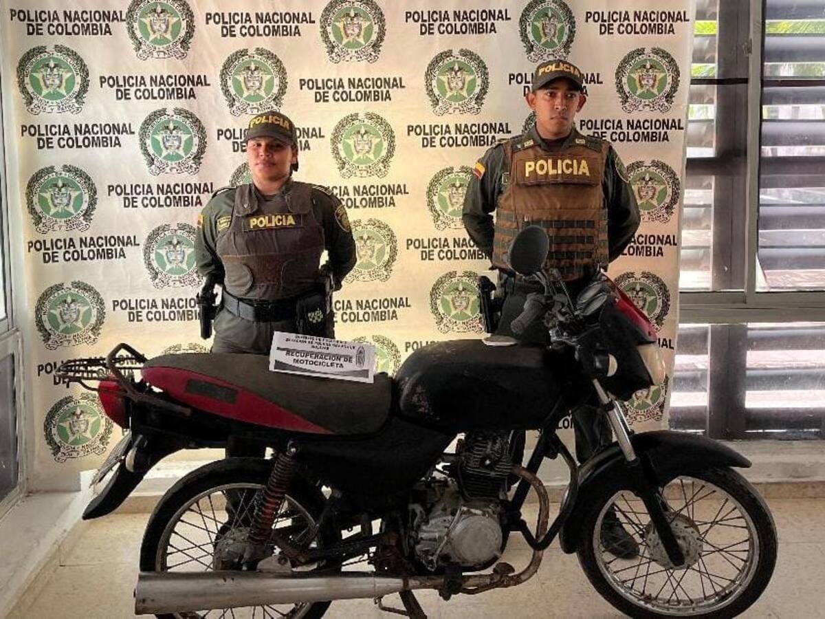 Este año en Magangué- Bolívar policía ha recuperado 20 motocicletas robadas
