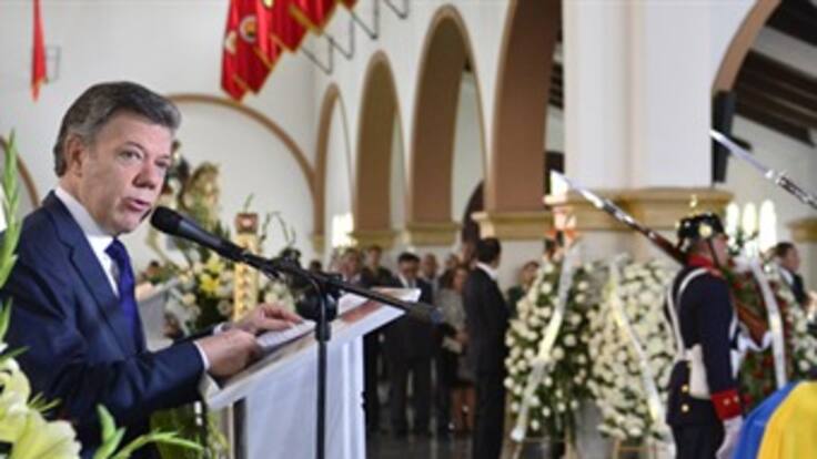 General Valencia fue un gran guerrero y un hombre de paz: Santos