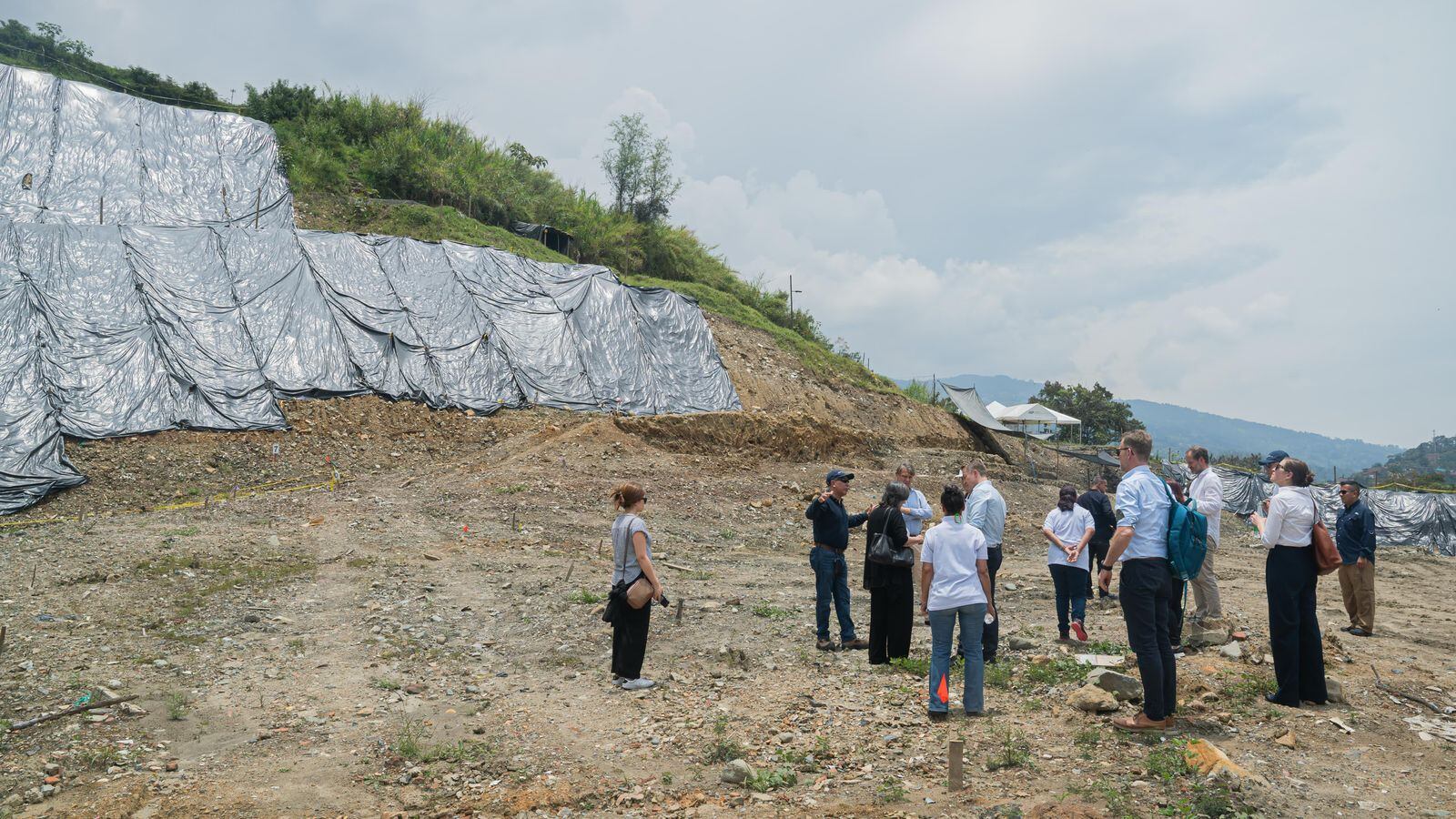 Escombrera comuna 13 de Medellín- foto JEP
