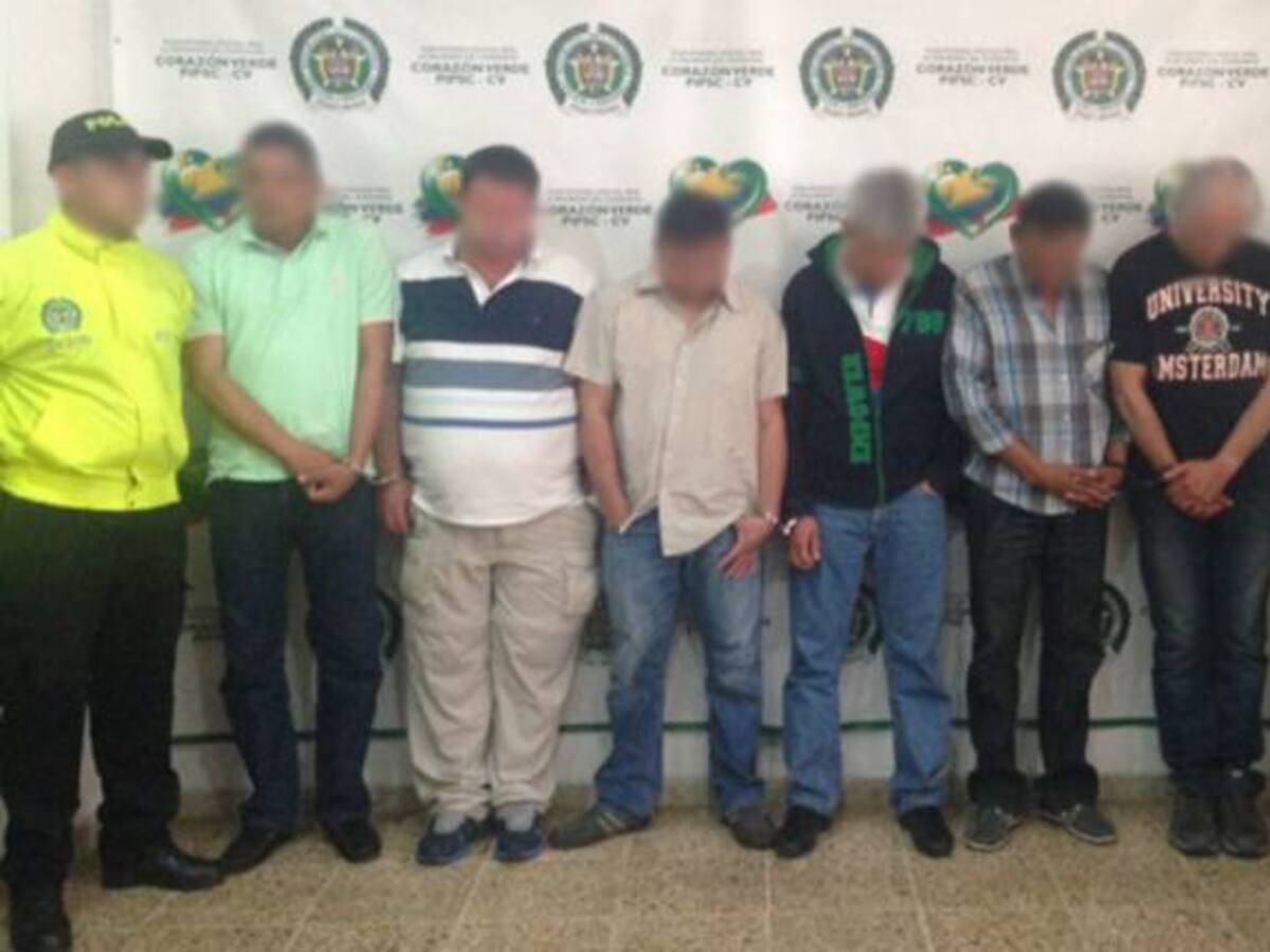 Desarticulada en el Valle del Cauca la banda “Los Luisitos”