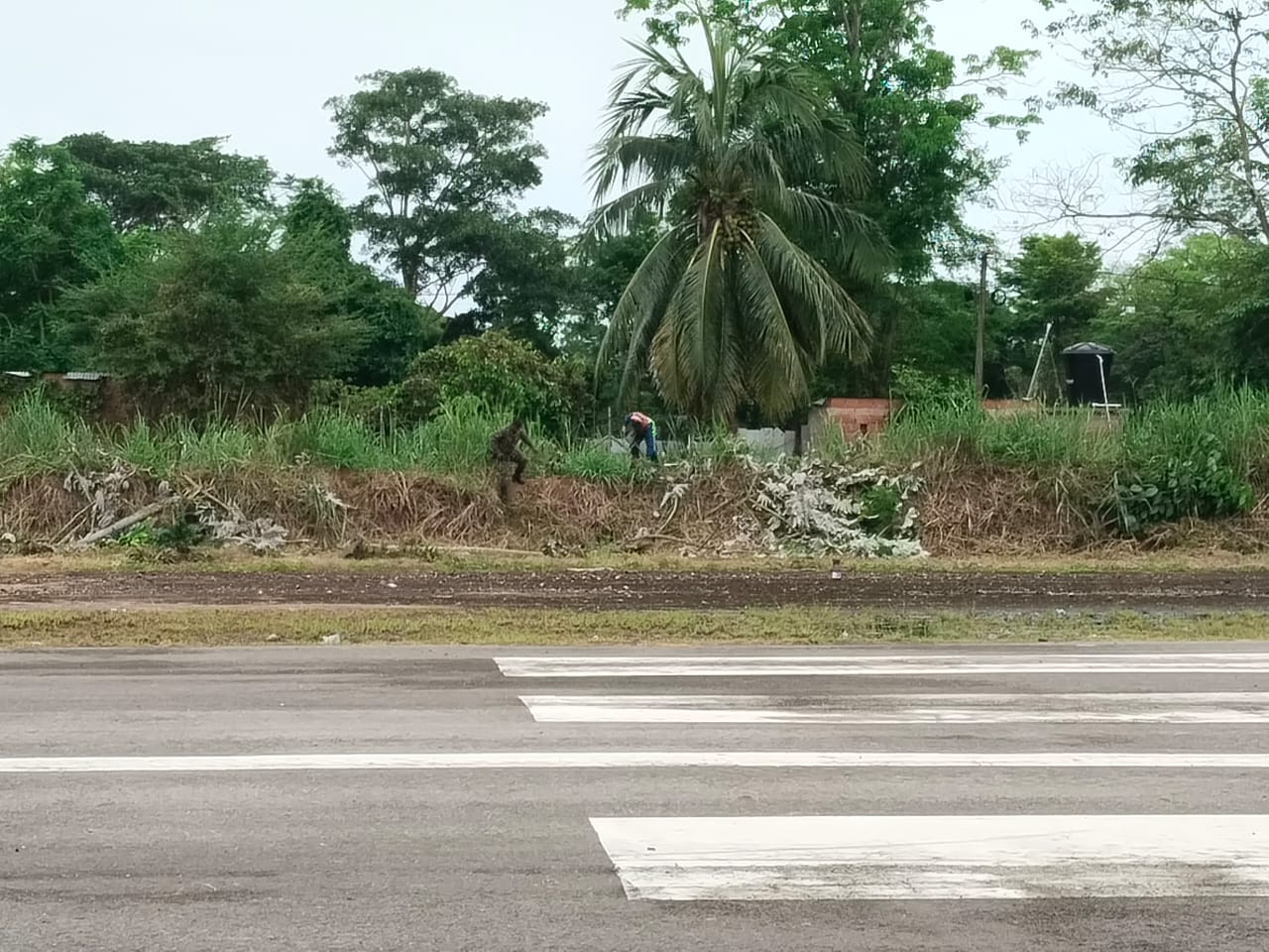 Recuperación aeropuerto Tibú. / Foto: Cortesía Caracol Radio.