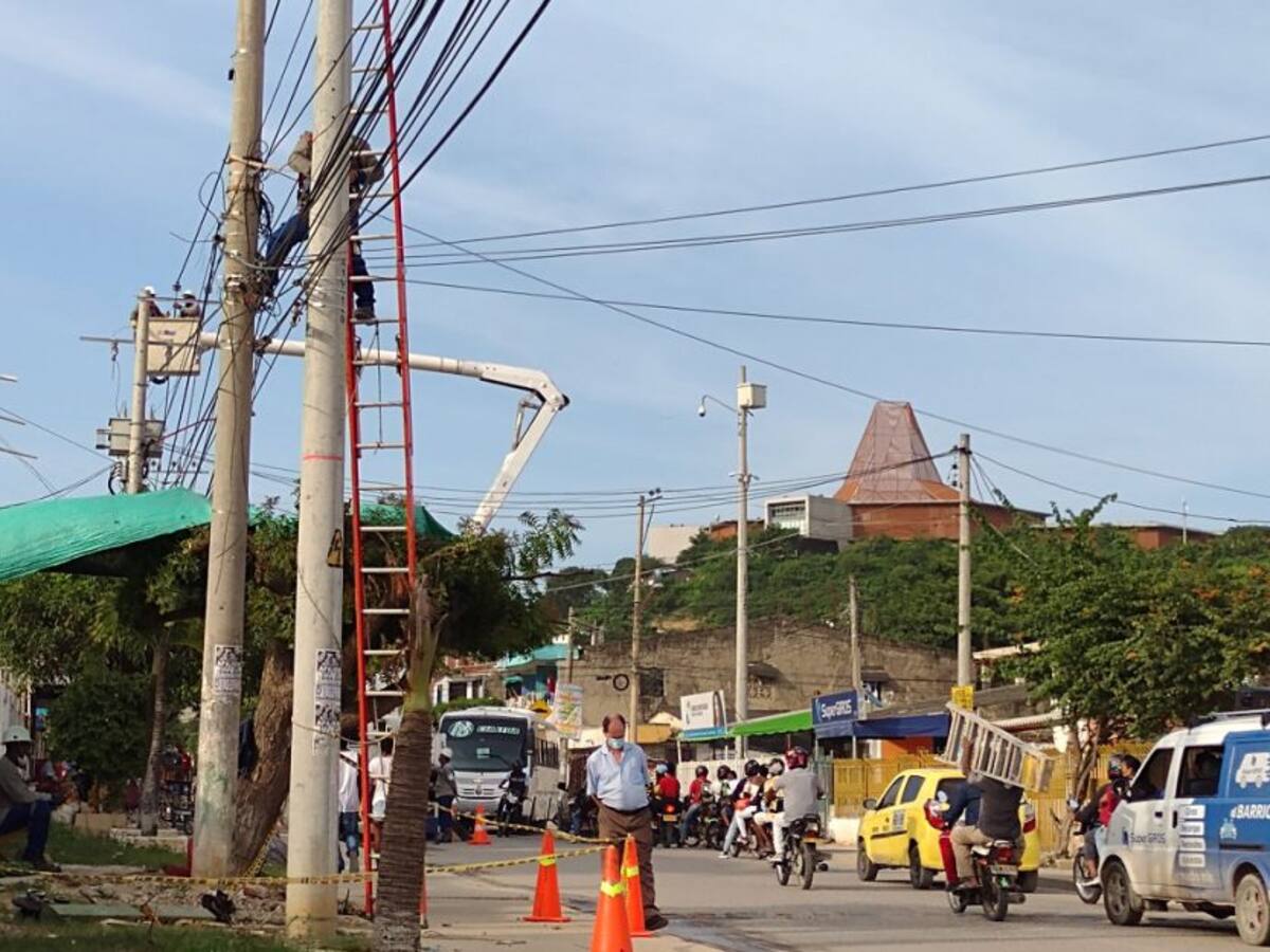 Este domingo más de 25 barrios de Cartagena no tendrán energía