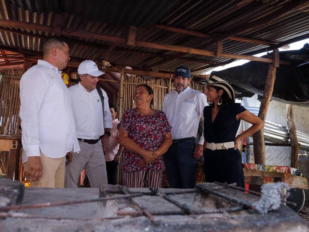 Conectan 740 hogares de los Montes de María al servicio de gas natural