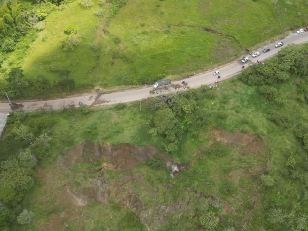 Más de 50 familias en riesgo por movimiento en masa en Rosas, Cauca